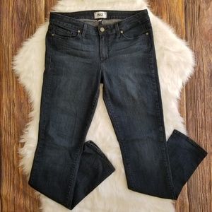 Paige Skyline Straight Dark Wash Sz 31 Denim Jeans